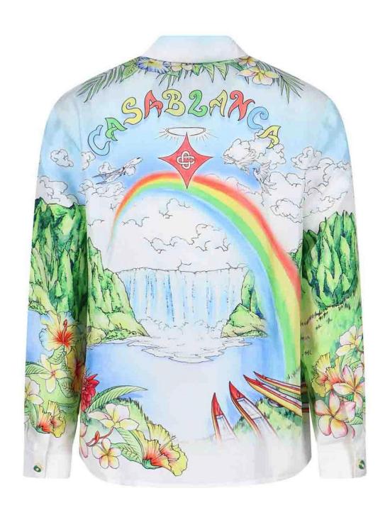 26SS 카사블랑카 긴팔 셔츠 MSP26SH00605EXB Multicolour - CASABLANCA