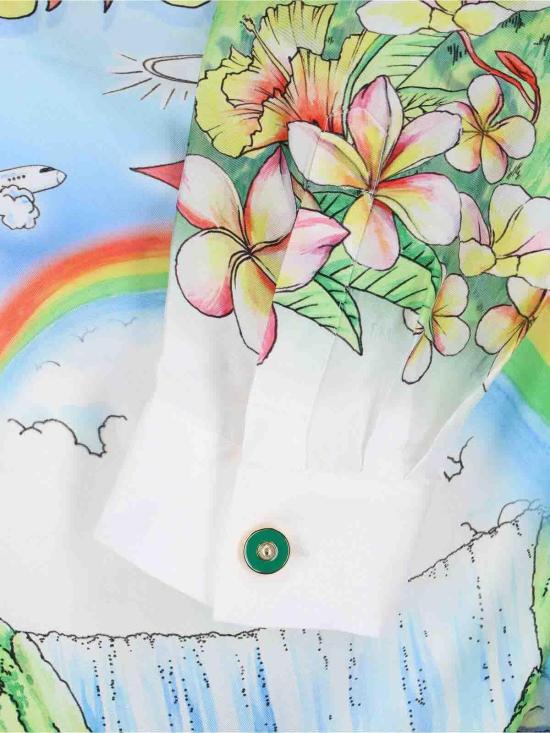 26SS 카사블랑카 긴팔 셔츠 MSP26SH00605EXB Multicolour - CASABLANCA