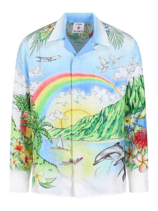 26SS 카사블랑카 긴팔 셔츠 MSP26SH00605EXB Multicolour