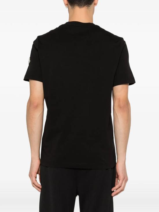 26SS 몽클레어 반팔 티셔츠 L10918C00075 89B8U 999 BLACK - MONCLER