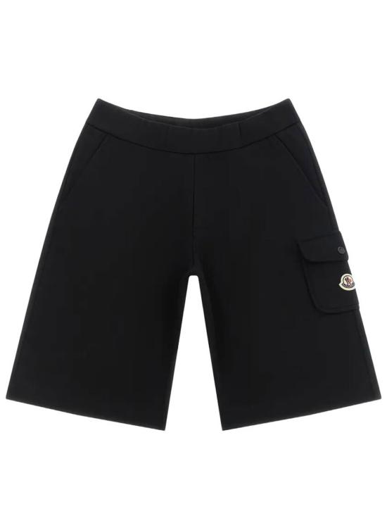 26SS [키즈] 몽클레어 쇼츠/버뮤다 L19548H00008 89AKM 999 BLACK