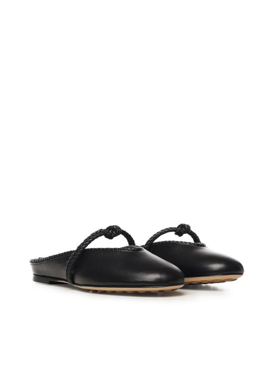 25FW 보테가베네타 플랫 슈즈 855863 VBSD01000 Black - BOTTEGA VENETA