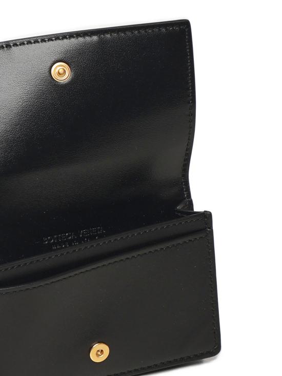 25FW 보테가베네타 지갑 814644 VCQC48425 Black - BOTTEGA VENETA