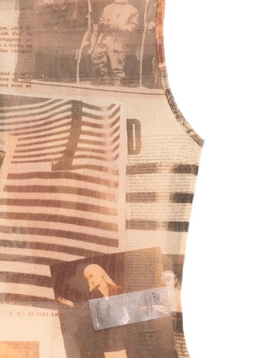 26SS 장 폴 고티에 반팔 티셔츠 26 01 W TO415 M013P030830 ECRU LIGHTGREY RED - JEAN PAUL GAULTIER