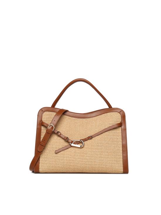 26SS 비아시아 토트백 FBBP9JE02P TROPEZ TOBACCO Tropez tobacco