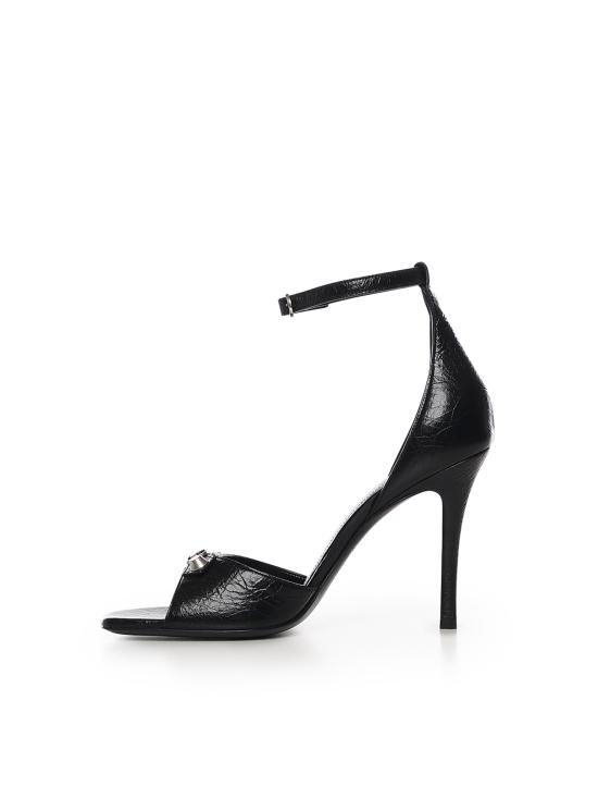 25FW 발렌시아가 시티 업타운 샌들 854007 WAD4Y1080 Black - BALENCIAGA