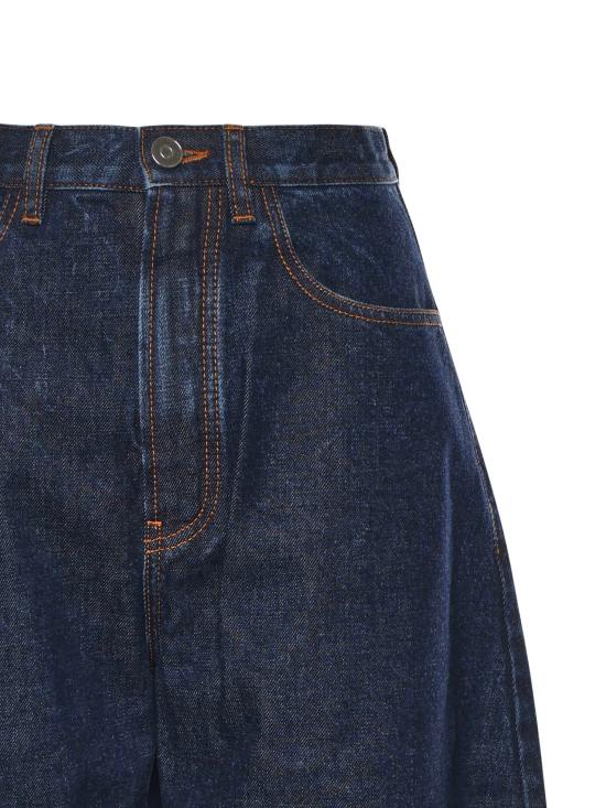 26SS 알라이아 데님 팬츠 AA9P0176D014C A24 DOCK BLUE - ALAIA