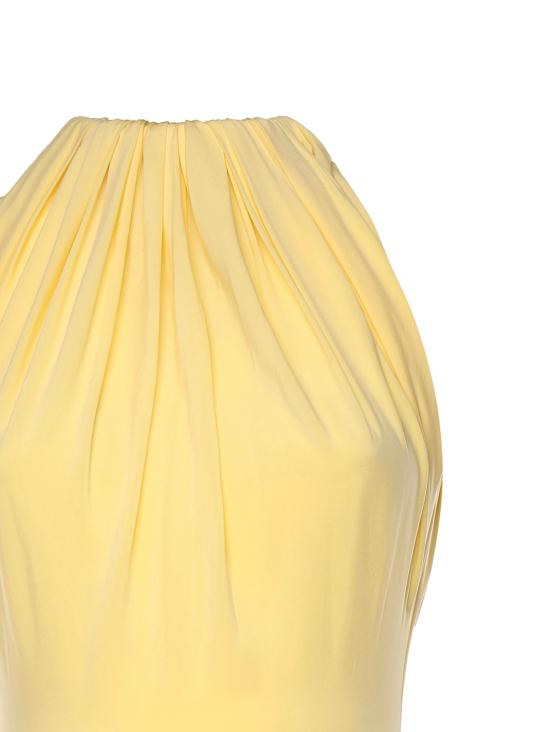 26SS 알라이아 미디 원피스 AA9R2877J050C 239 JAUNE PALE - ALAIA