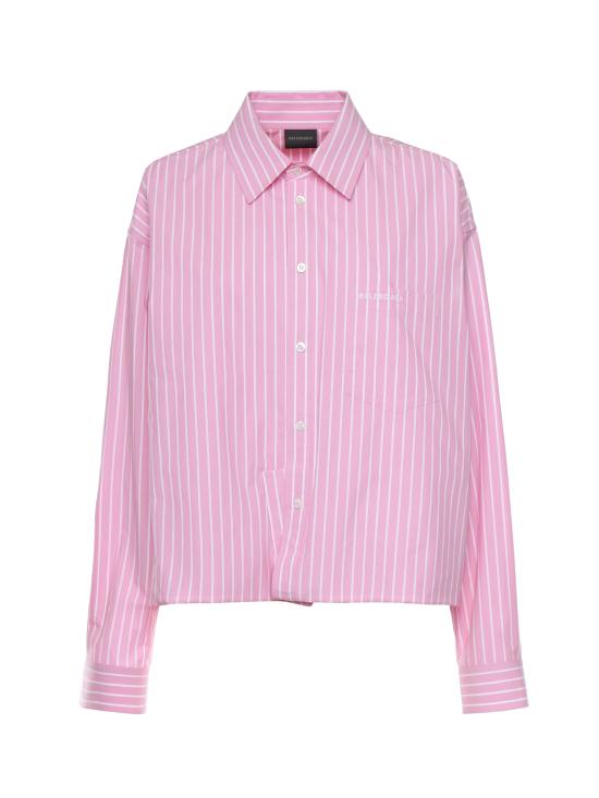 25FW 발렌시아가 셔츠 857837 TPM265621 Pink