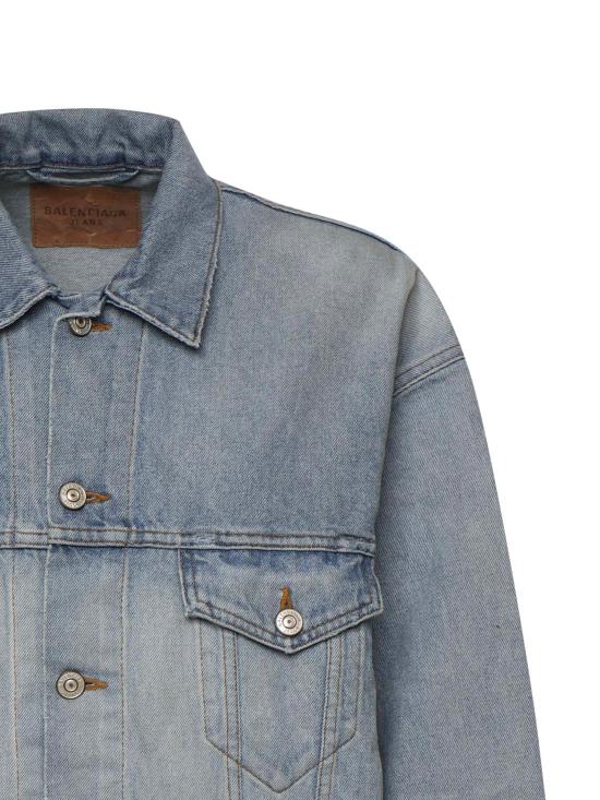 25FW 발렌시아가 레귤러 핏 데님 재킷 861410 TTWB14009 Blue - BALENCIAGA