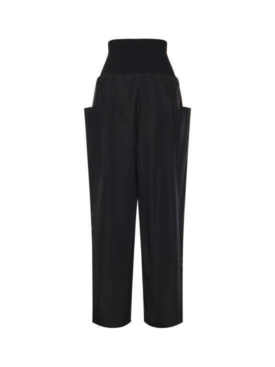 26SS 알라이아 스트레이트 팬츠 AA9P1304W120C 999 Black - ALAIA