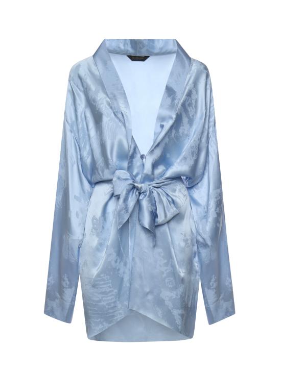 25FW 발렌시아가 숏 원피스 857327 TTN105840 Blue