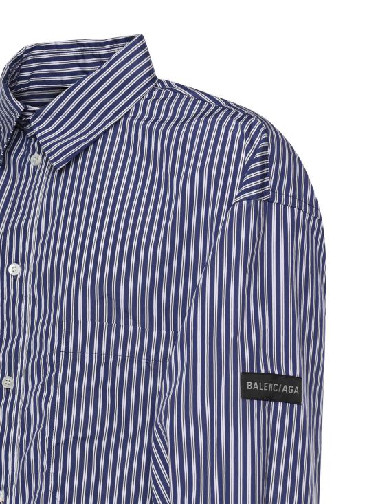 25FW 발렌시아가 긴팔 셔츠 857814 TTM348502 Blue - BALENCIAGA