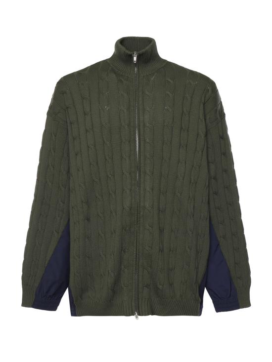 25FW 발렌시아가 하이브리드 재킷 856719 T34372525 KHAKI