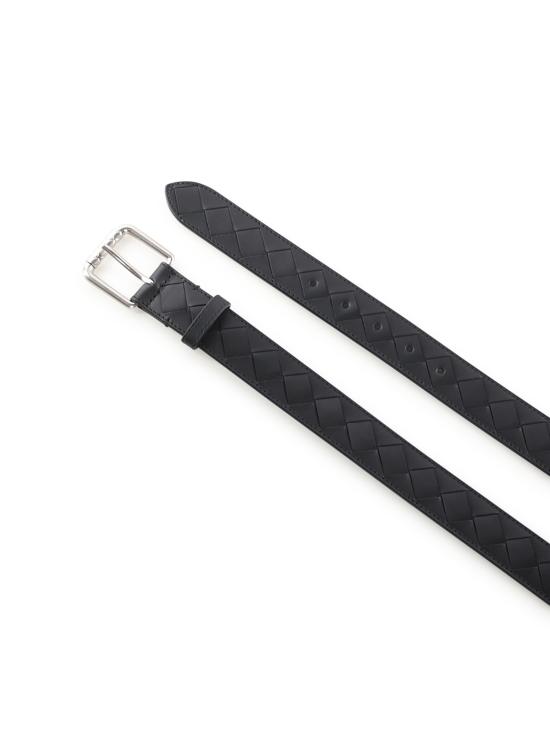 26SS 보테가베네타 가죽 벨트 855892 VCPQ48803 Black - BOTTEGA VENETA
