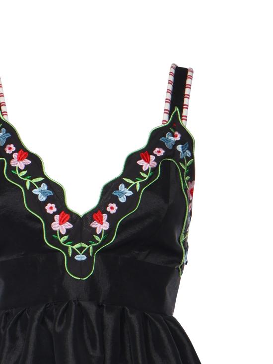 26SS 세실리아 반센 롱 원피스 RS26CBD09A Black - CECILIE BAHNSEN