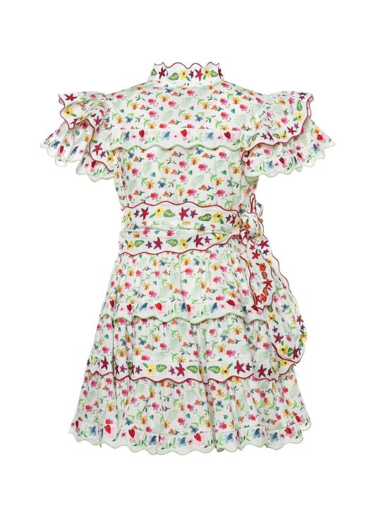 26SS 세실리아 반센 숏 원피스 RS26CBD08A White - CECILIE BAHNSEN