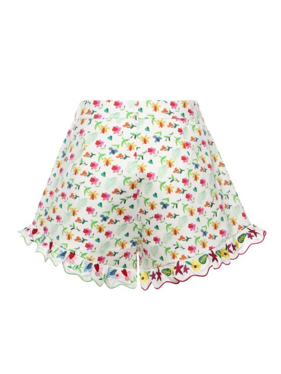 26SS 세실리아 반센 숏팬츠 RS26CBP04 White - CECILIE BAHNSEN