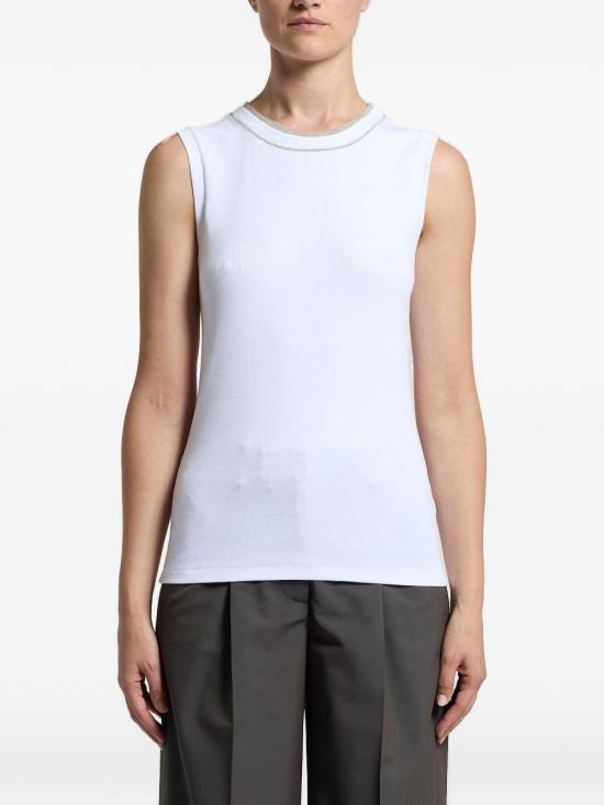 26SS 페세리코 긴팔 티셔츠 A08625J0 5669C00C White - PESERICO