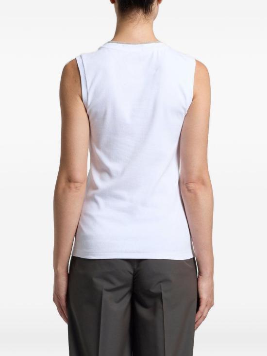 26SS 페세리코 긴팔 티셔츠 A08625J0 5669C00C White - PESERICO