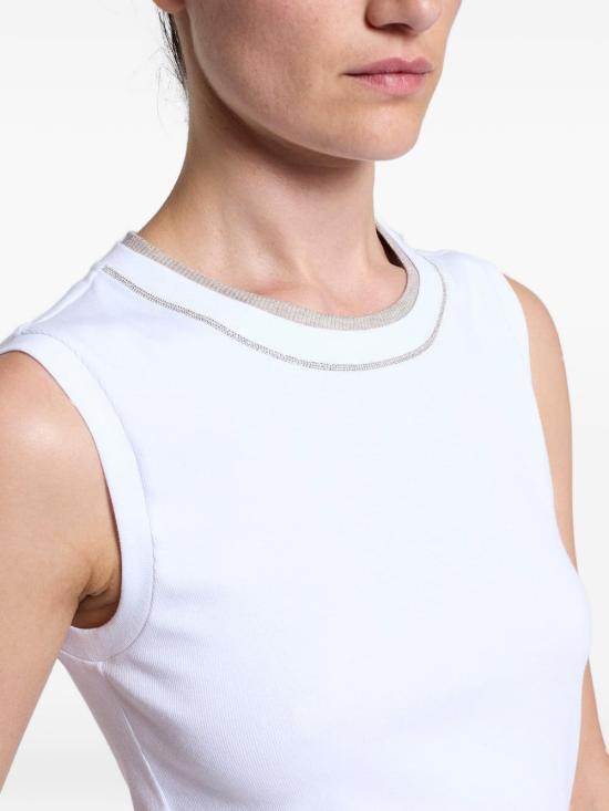 26SS 페세리코 긴팔 티셔츠 A08625J0 5669C00C White - PESERICO