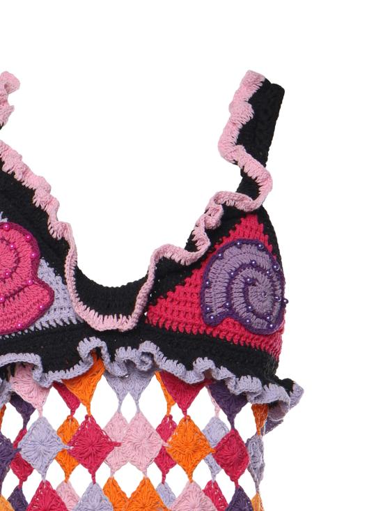 26SS 세실리아 반센 롱 원피스 RS26CBD41 MultiColour - CECILIE BAHNSEN