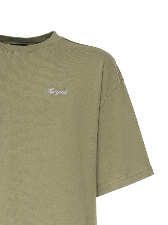 26SS 악셀 아리가토 반팔 티셔츠 A2681012 DEEP LICHEN GREEN - AXEL ARIGATO