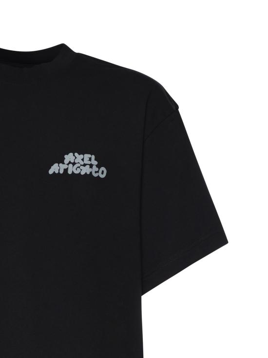 26SS 악셀 아리가토 반팔 티셔츠 A3870002 BLACK Black - AXEL ARIGATO