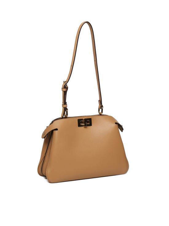 26SS 펜디 피카부 소프트 스몰 레더 백 8BN365 AOVHF19P8 Cappuccino - FENDI