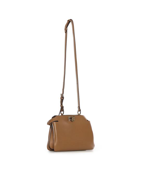 26SS 펜디 피카부 소프트 스몰 레더 백 8BN365 AOVHF19P8 Cappuccino - FENDI