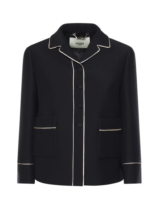 25FW 펜디 셔츠 FJ7665 AC4GF0GME Black