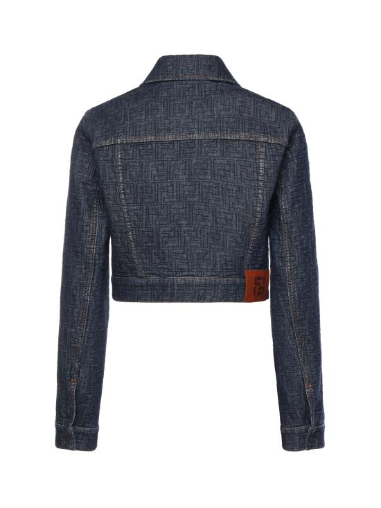 26SS 펜디 FF 데님 재킷 FLF834 AW82F1UKI - FENDI