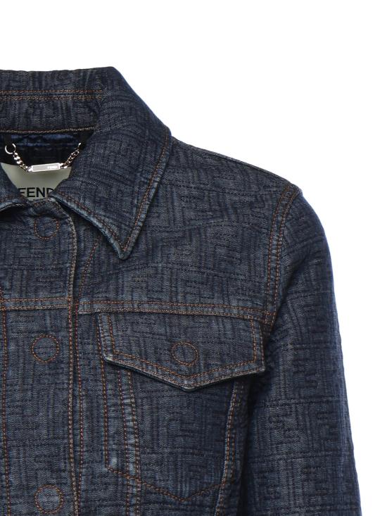 26SS 펜디 FF 데님 재킷 FLF834 AW82F1UKI - FENDI