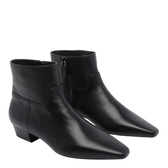 26SS 스튜어트 와이츠먼 부츠 SN064 STASSI ZIP BOOTIE DEKBLK Black - STUART WEITZMAN