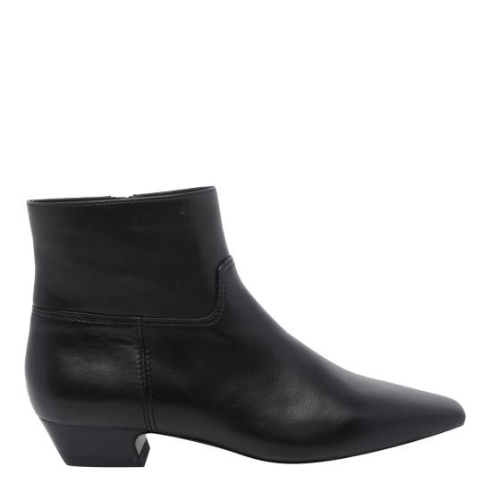 26SS 스튜어트 와이츠먼 부츠 SN064 STASSI ZIP BOOTIE DEKBLK Black