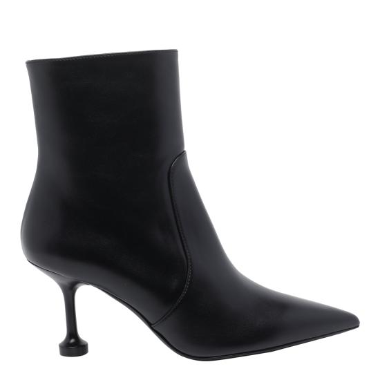 26SS 스튜어트 와이츠먼 부츠 SN161 STUARTINI ZIP BOOTIE 75 SMOBLK Black