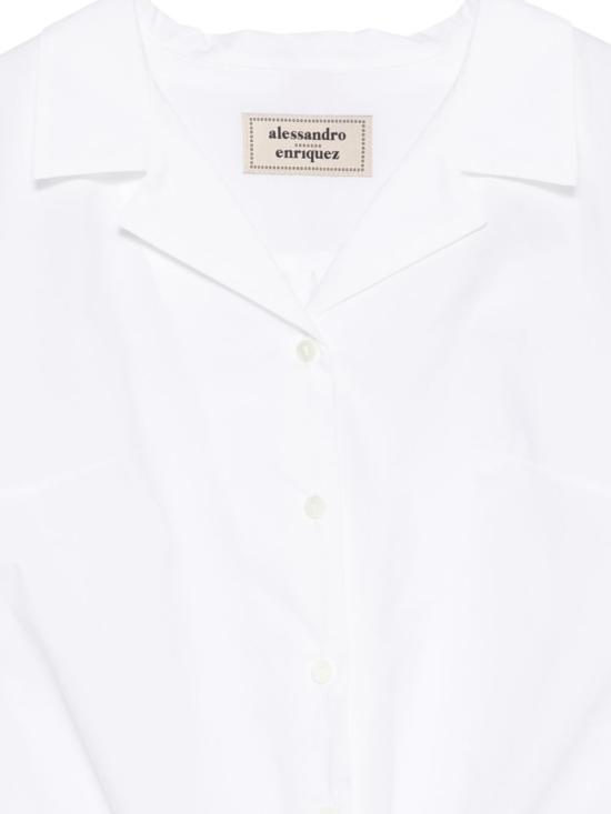 26SS 알레산드로 엔리케즈 셔츠 S47POU 000POP White - ALESSANDRO ENRIQUEZ
