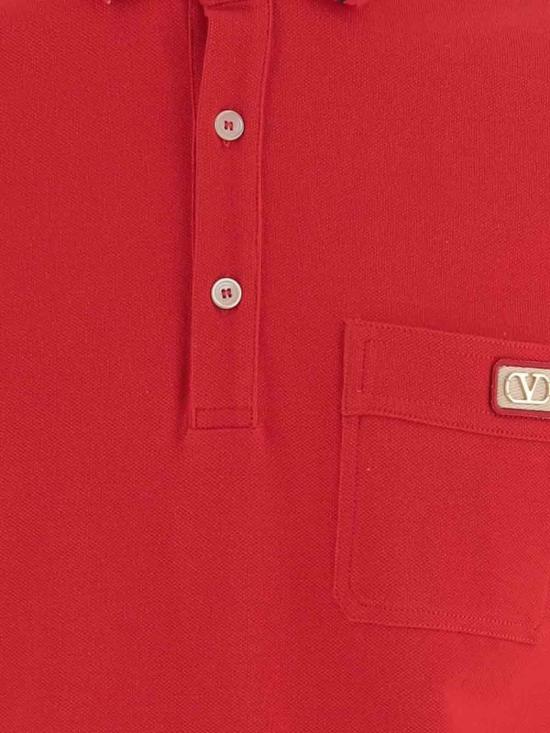26SS 발렌티노 가라바니 폴로 티셔츠 VMH01KAQJ157 Red - VALENTINO GARAVANI