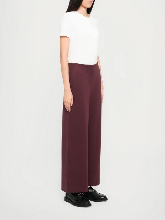25FW 막스마라 스트레이트 팬츠 252678604865E15 Dark Red - MAX MARA