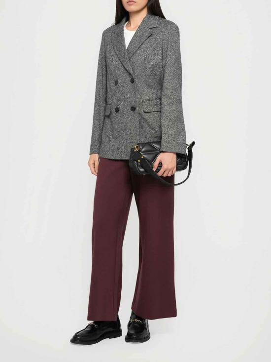 25FW 막스마라 스트레이트 팬츠 252678604865E15 Dark Red - MAX MARA