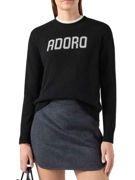 25FW 세인트바쓰 스웨터 NEWQUEEN00553I Black - MC2 SAINT BARTH