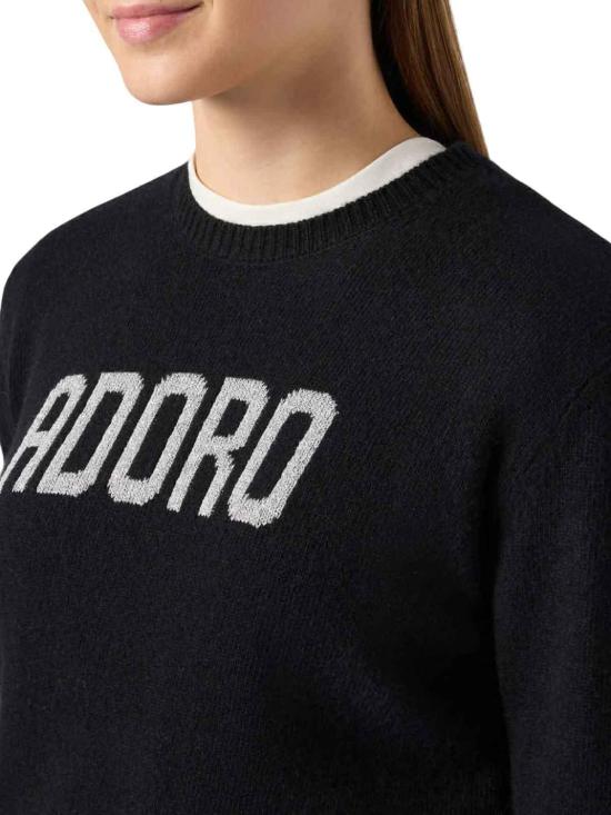 25FW 세인트바쓰 스웨터 NEWQUEEN00553I Black - MC2 SAINT BARTH