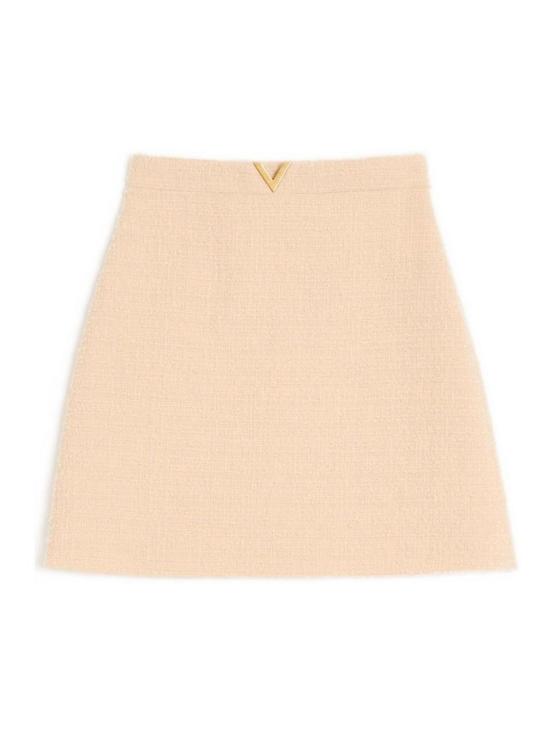 26SS 발렌티노 가라바니 미디 스커트 BRAEH09VMET5 Beige