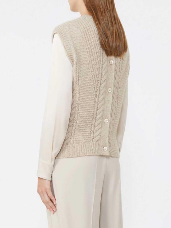 25FW 막스마라 스튜디오 베스트 252635603265E15 Beige - MAX MARA STUDIO