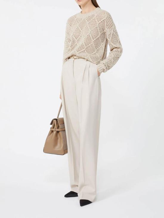 25FW 막스마라 스튜디오 스웨터 252636605265E15 Beige - MAX MARA STUDIO