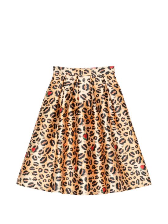 26SS 알레산드로 엔리케즈 숏 스커트 SK01DU ANIMAL Brown