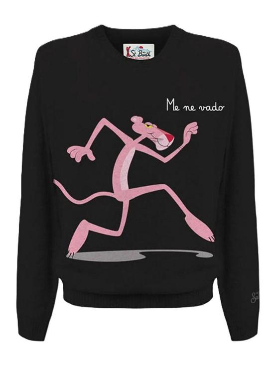 25FW 세인트바쓰 긴팔 티셔츠 HERON03439I Black