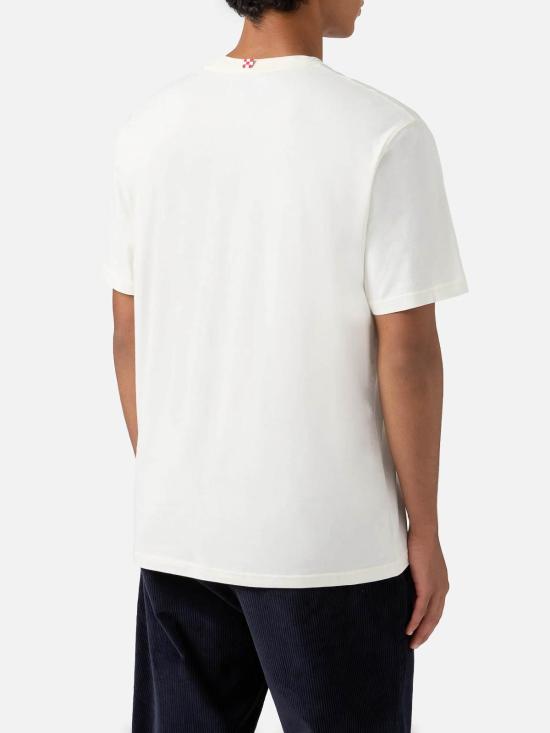 25FW 세인트바쓰 반팔 티셔츠 ARNOTT00545I White - MC2 SAINT BARTH