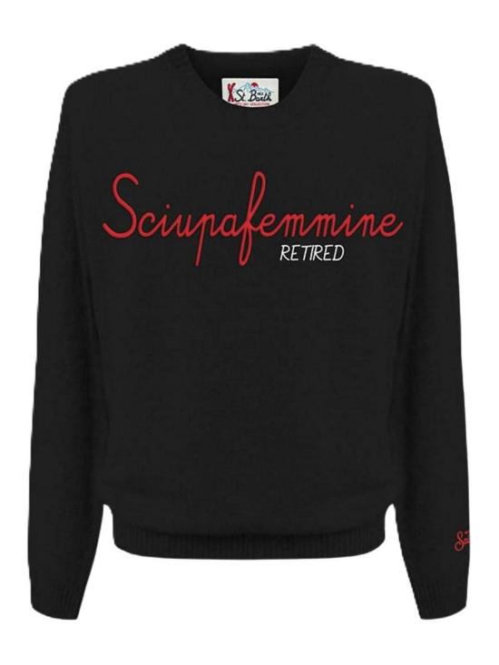 25FW 세인트바쓰 긴팔 티셔츠 HERON02794I Black