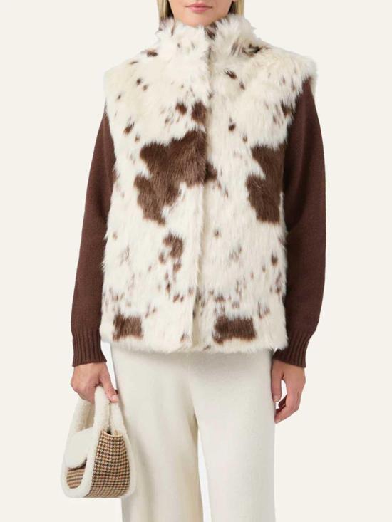 25FW 세인트바쓰 무스탕 AMBREFUR00234I Beige - MC2 SAINT BARTH